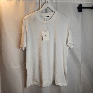 Jil Sander basic white tshirt size L BNWT